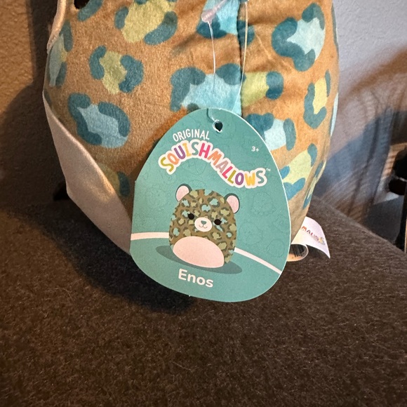 Squishmallow “Enos” the leopard 8’ NWT - Picture 2 of 3